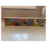 2 BeginAgain Wooden Alphabet Puzzle Lot Dino A to Z Animal Parade A-Z