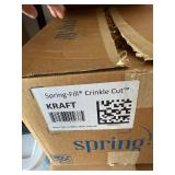 Spring-Fill Crinkle Cut Kraft Paper Shred 10 lb Carton Packaging Fill