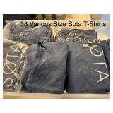 38 Sota Hockey Graphic T-Shirt Lot Mixed Sizes New Stock Lot