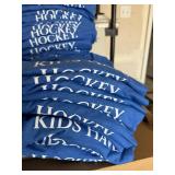 Bulk Lot SOTA Hockey Graphic T-Shirts Blue Kids Have Hockey Mixed Sizes - Great for Team T-Shirts Assorted Unisex Sizes from XS - XXL