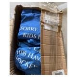 Bulk Lot SOTA Hockey Graphic T-Shirts Blue Kids Have Hockey Mixed Sizes - Great for Team T-Shirts Assorted Unisex Sizes from XS - XXL