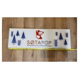 SOTAPOP Decorative Wall Sign Fox Logo 42in Custom Display Plaque