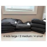 10 Youth Wild Bear Graphic Hoodies Gray S-M-L Pullover Lot VG