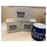 Three New in Box Man Stuff Dad You