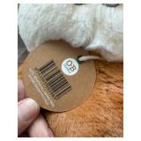 4 New O.B Designs Fox Plush Stuffed Animal Brown Cream 12in Tagged