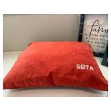 Home Decor Lot Framed Family Signs Pillow Coaster Set Good