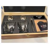 The Wine Savant Whiskey Glasses & Rocks Set New in Box