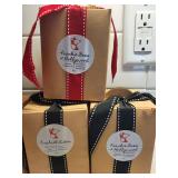 8 Oz Soy Wax Candles in gift wrap