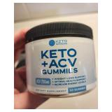 9ct Keto Genesis Keto & ACV Gummies - Apple Cider Vinegar 250 mg - 30 Gummies