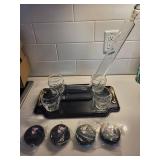 The Vine Savant Hockey Set - Four Glasses