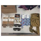 MAD MAN Fashion Jewelry for Men - Sunglasses, Socks & Cologne Assortment