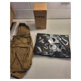 RTIC Graphite Tumbler in Box - MOLLE Sling Bag & SOTA Tee (Assorted Outdoor Gear)