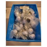 Assorted SOTA Golf Ball Keychains with Carabiner Clips - Bagged in Plastic