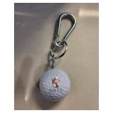Assorted SOTA Golf Ball Keychains with Carabiner Clips - Bagged in Plastic