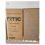 RTIC Graphite 20 oz Tumbler (Lot of 8)