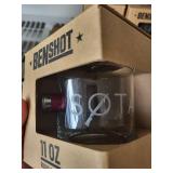 BenShot Bullet-In Glass 11 oz Rocks Glass - Six Glasses