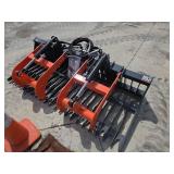 TMG SG73 Skeleton Grapple Skid Steer 72-Inch Attachment - Brand New