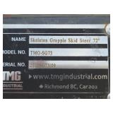 TMG SG73 Skeleton Grapple Skid Steer 72-Inch Attachment - Brand New
