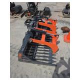 TMG SG73 Skeleton Grapple Skid Steer 72-Inch Attachment - Brand New