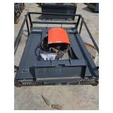 TMG Industrial SBC42 42in Mini Skid Steer Brush Cutter Attachment - Brand New
