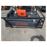 TMG Industrial SBC42 42in Mini Skid Steer Brush Cutter Attachment - Brand New
