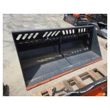 TMG SN84 Snow Bucket 84-Inch for Skid Steer Loaders