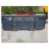 TMG SN84 Snow Bucket 84-Inch for Skid Steer Loaders