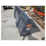 TMG SN84 Snow Bucket 84-Inch for Skid Steer Loaders