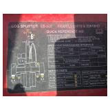 Toro LS922 Log Splitter