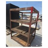 Assorted Metal Storage Rack