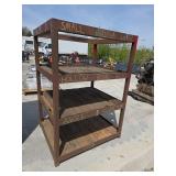 Assorted Metal Storage Rack