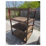 Assorted Metal Storage Rack