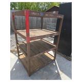 Assorted Metal Storage Rack