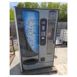 Refresh Vending Machine - Glass-Front Beverage Dispenser, Single-Column