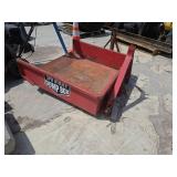 3 Pt Hitch Utility Dump Box - Heavy-Duty Steel Dump Bed
