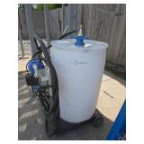 55-Gallon DEF Drum with Highline Warren Transfer Pump