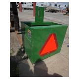 John Deere iMatch 3-Point Quick Hitch rock bucket