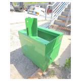 John Deere iMatch 3-Point Quick Hitch rock bucket