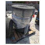 Goodyear Wrangler LT275/65R20 126/123R 10-Ply Tire on 20in Steel Wheel