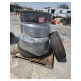 Goodyear Wrangler LT275/65R20 126/123R 10-Ply Tire on 20in Steel Wheel