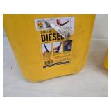 Two 5-Gallon Diesel Fuel Containers