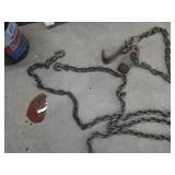 Assorted Rigging Chains, Hooks & Shackles - Heavy Duty Industrial Hardware