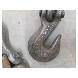 Assorted Rigging Chains, Hooks & Shackles - Heavy Duty Industrial Hardware
