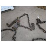 Assorted Rigging Chains, Hooks & Shackles - Heavy Duty Industrial Hardware