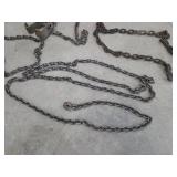 Assorted Rigging Chains, Hooks & Shackles - Heavy Duty Industrial Hardware