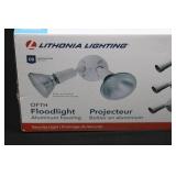 Lithonia Lighting Floodlight Kit (6 Lights) - 120V Aluminum Housing, LED Compatible