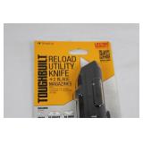 TOUGHBUILT TB-H4S2-03 Reload Utility Knife & 2 Blade Magazines
