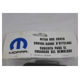 Mopar Hitch Box Cover & 2-Inch Hitch Receiver Plug with Ram Logo (Lot of 2)