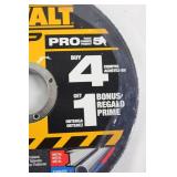 DeWalt HP PRO 5 4-1/2 in x .045 in x 7/8 in Type 1 A60TBF Cutoff Discs (Lot of 6)