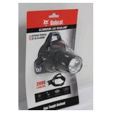 Bobcat Aluminum LED Headlamp - 2000 Lumens, Rechargeable, Adjustable Headband
